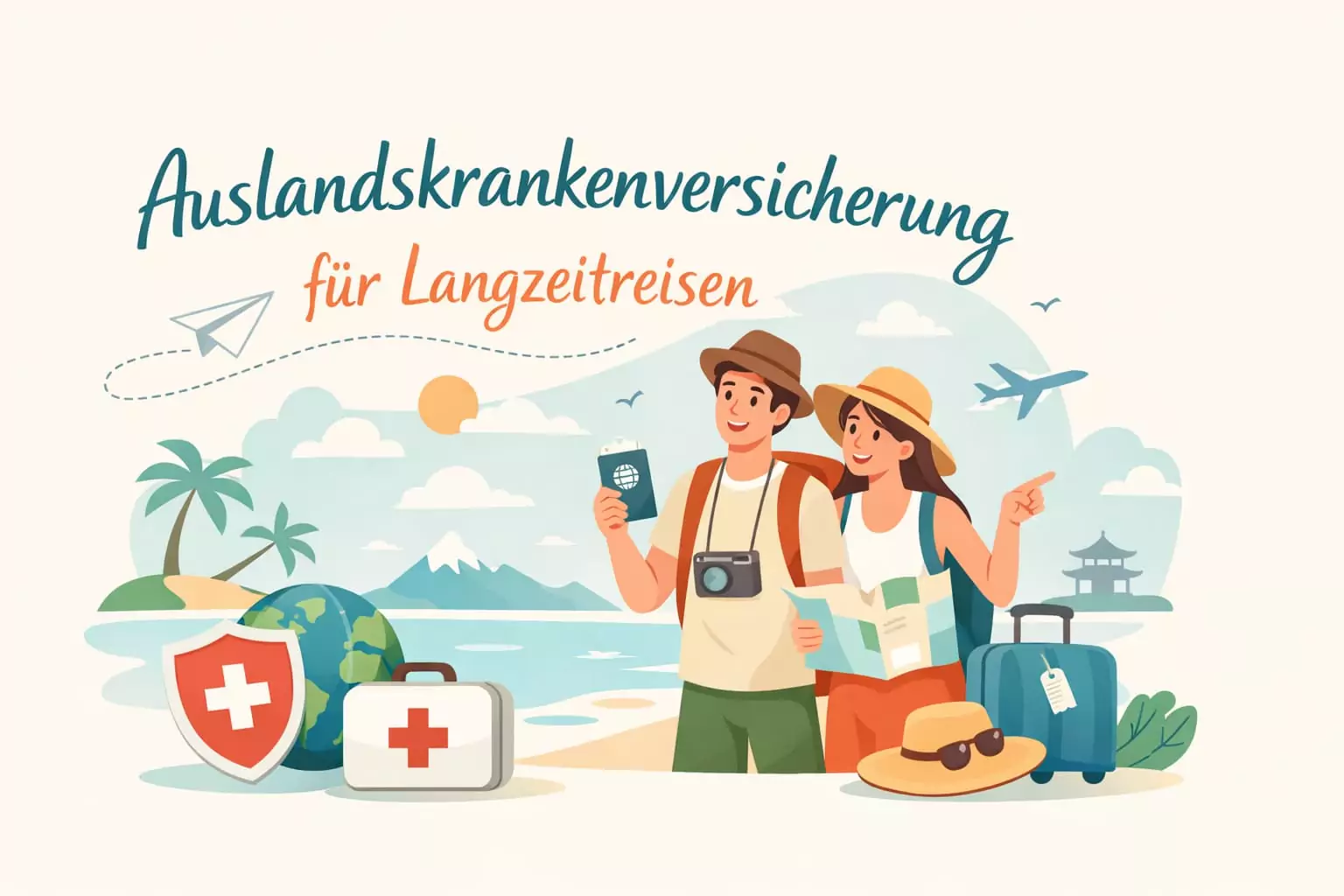 Auslandskrankenversicherung für Langzeitreisen richtig wählen