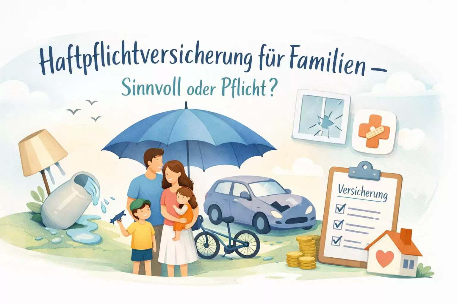 Haftpflichtversicherung für Familien – Sinnvoll oder Pflicht?