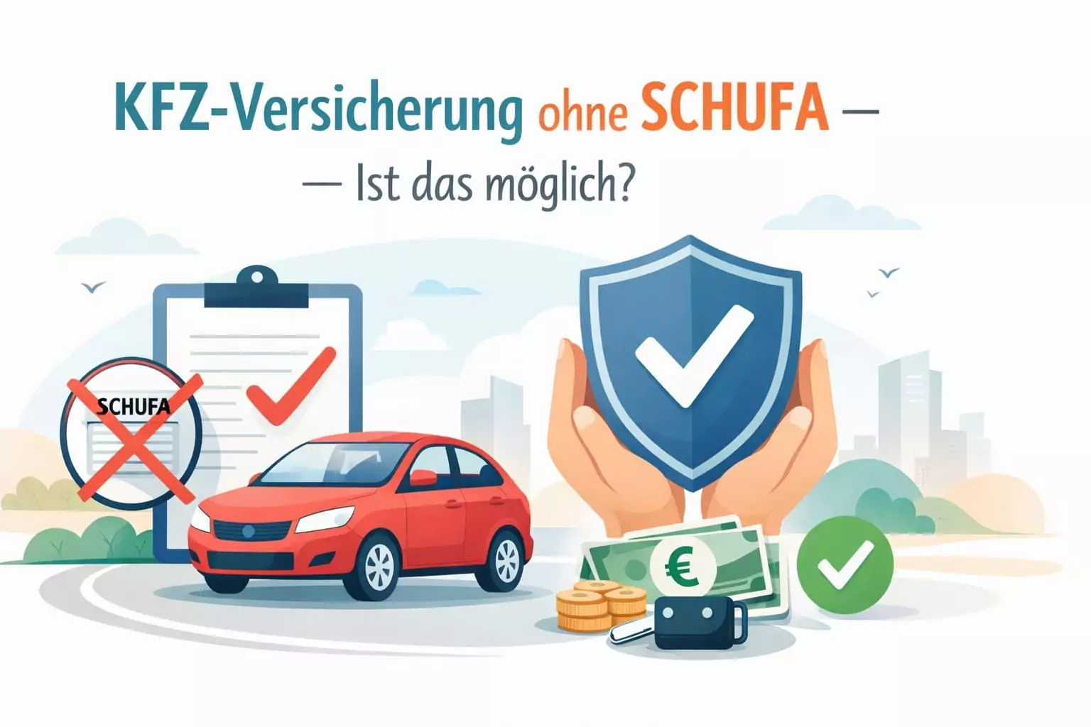 Kfz Versicherung ohne Schufa – Ist das möglich?