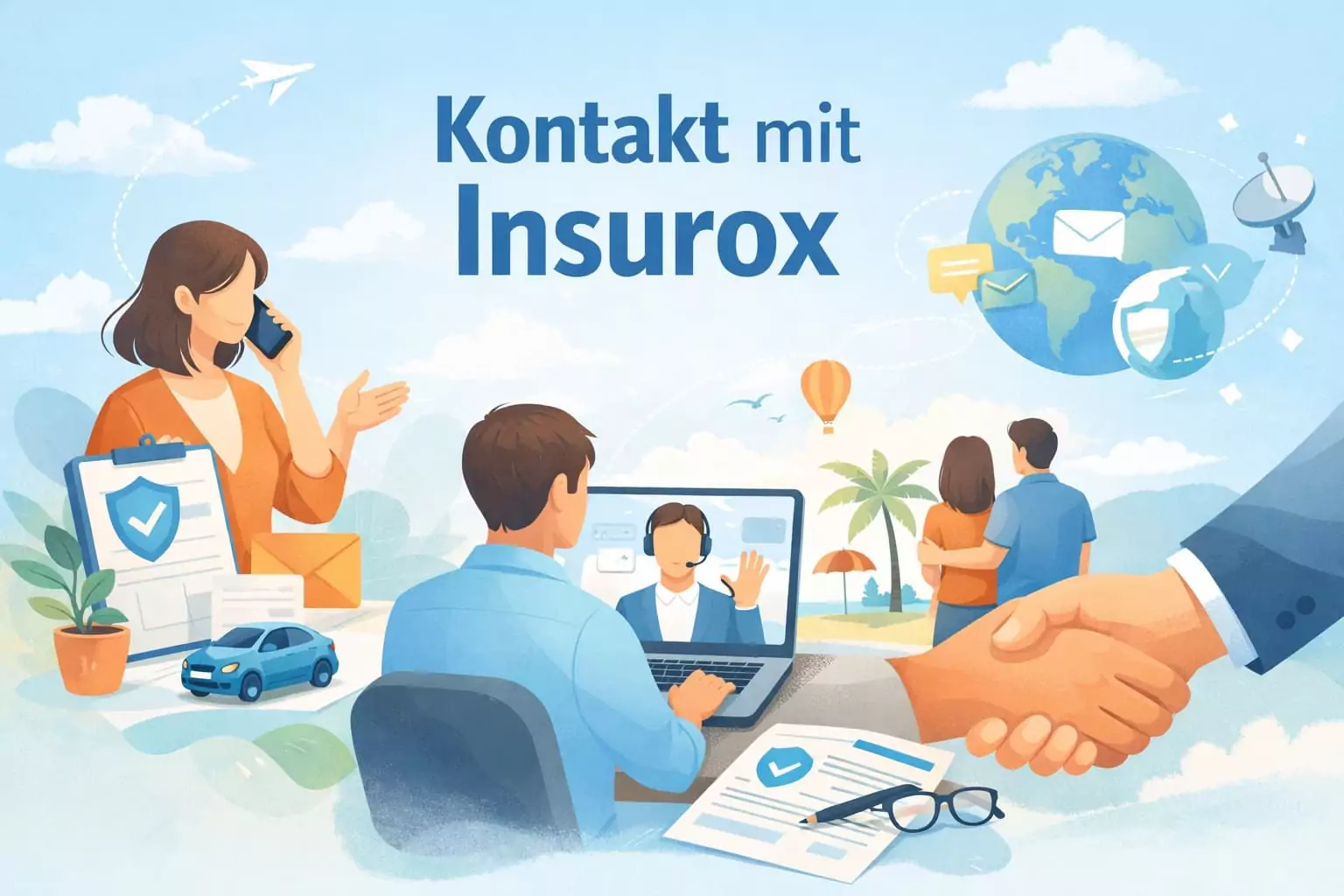 Kontact mit Insurox – Ihr direkter Weg zu moderner Versicherung