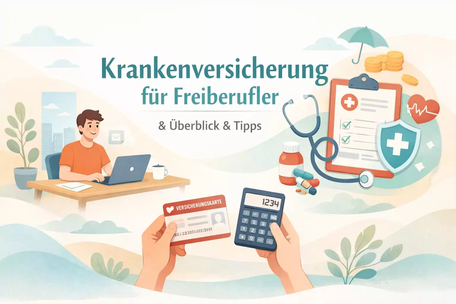 Krankenversicherung für Freiberufler – Überblick & Tipps