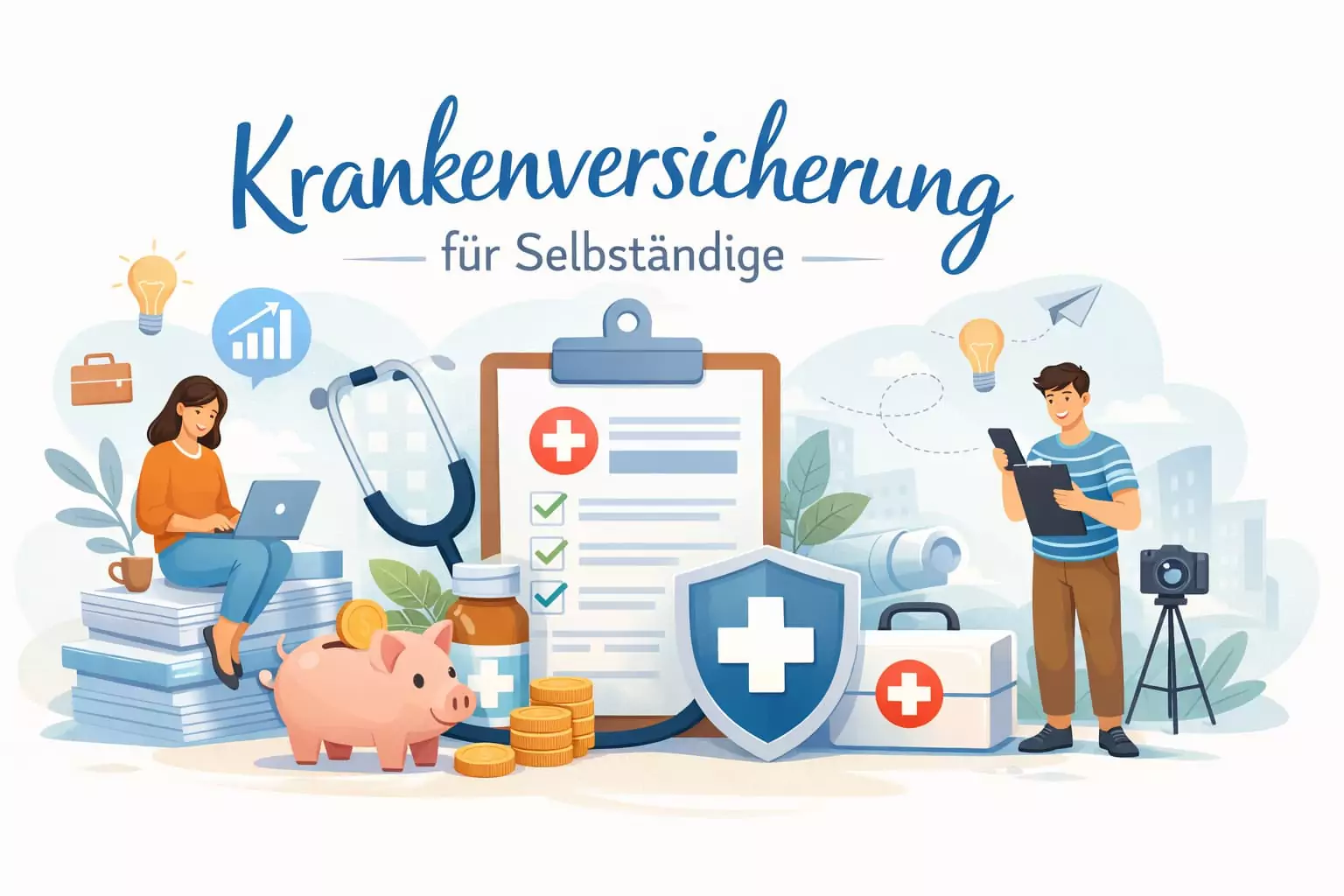 Krankenversicherung für Selbständige – Die beste Absicherung finden