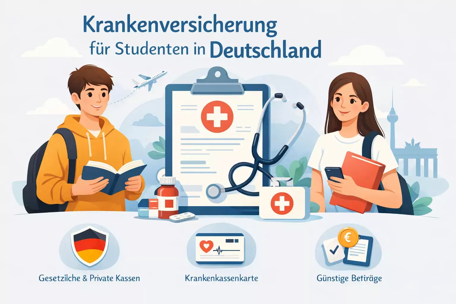 Krankenversicherung für Studenten in Deutschland