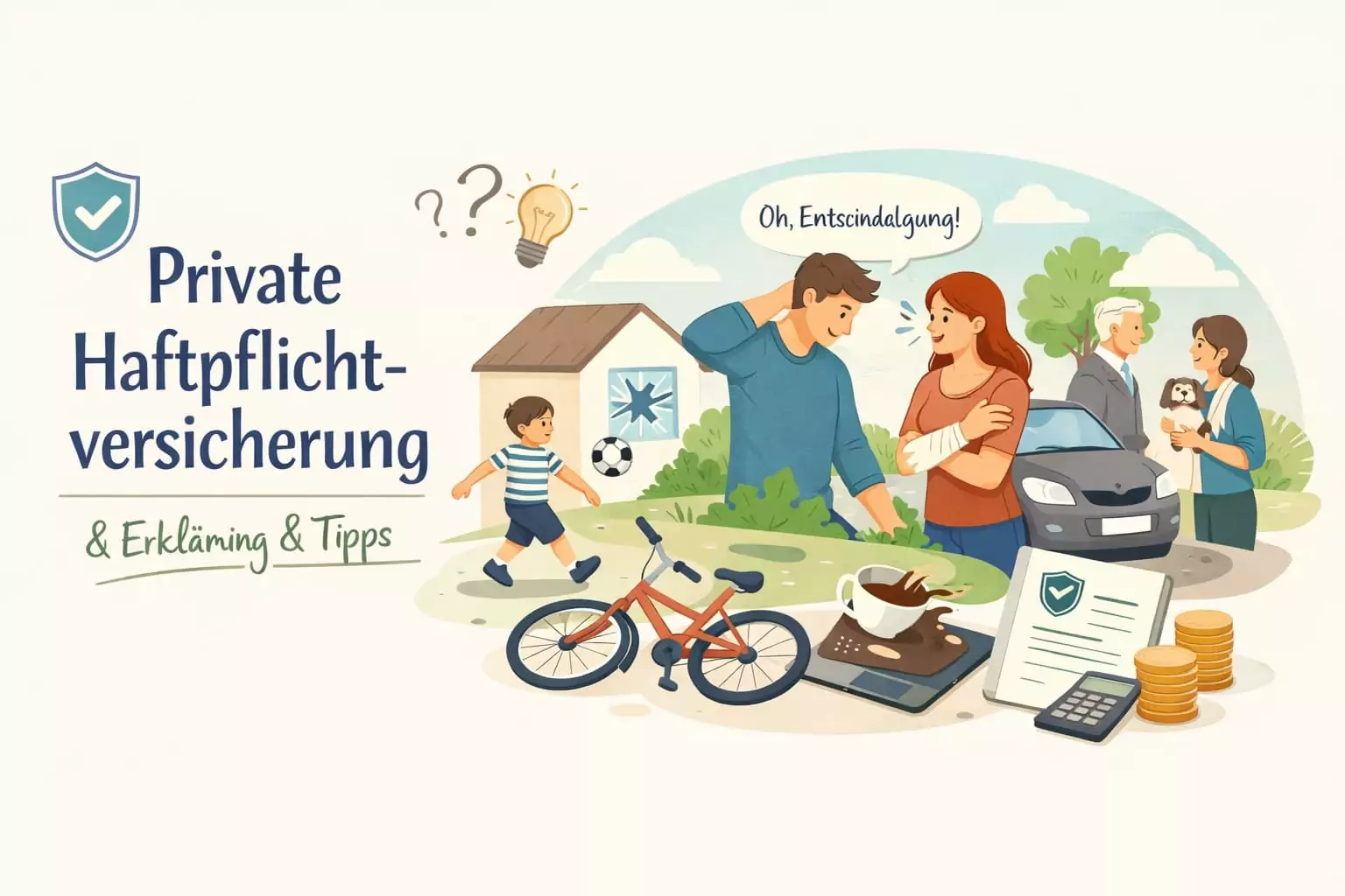 Private Haftpflichtversicherung – Erklärung & Tipps