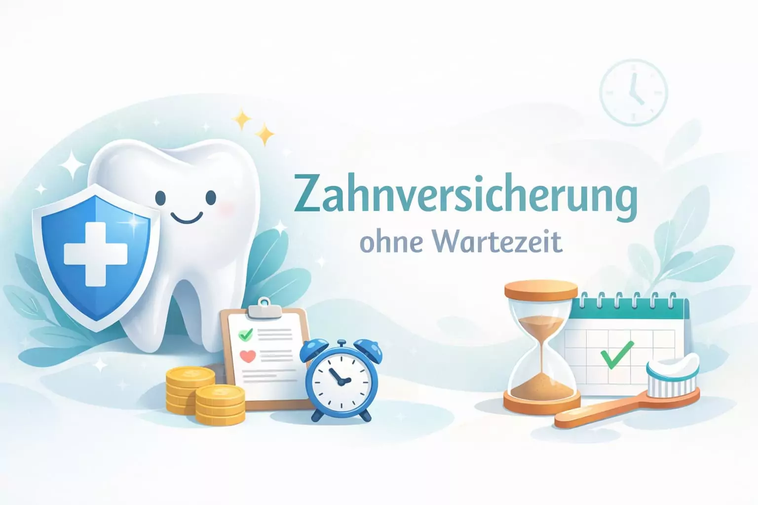 Zahnversicherung ohne Wartezeit – Sofortiger Schutz für Ihre Zähne
