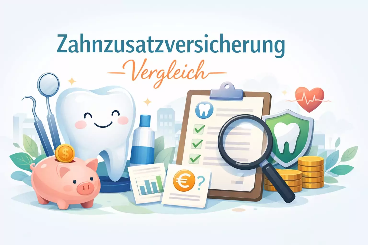 Zahnzusatzversicherung Vergleich – Die beste Zusatzversicherung für Ihre Zähne