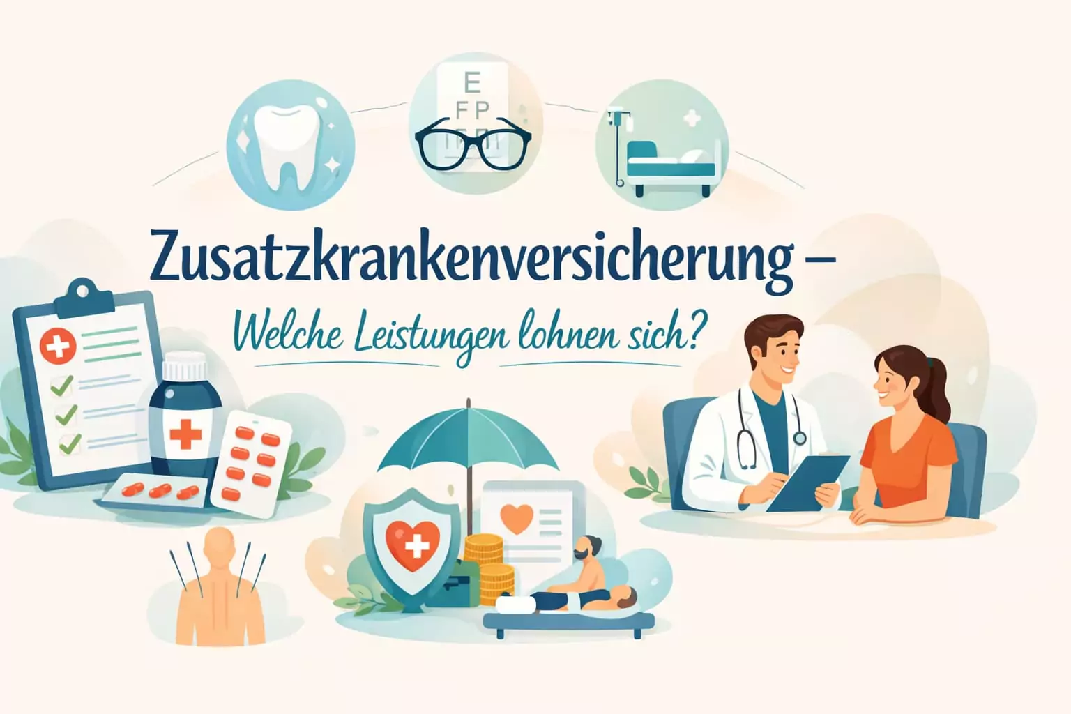 Zusatzkrankenversicherung – Welche Leistungen lohnen sich?