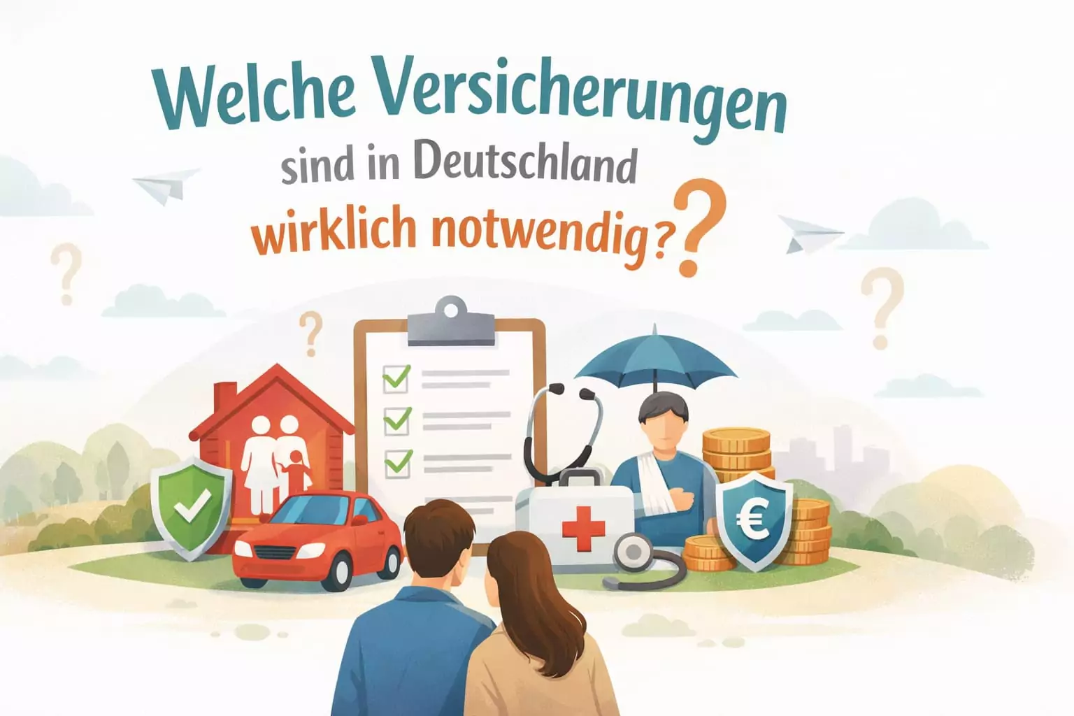 Welche Versicherungen sind in Deutschland wirklich notwendig?