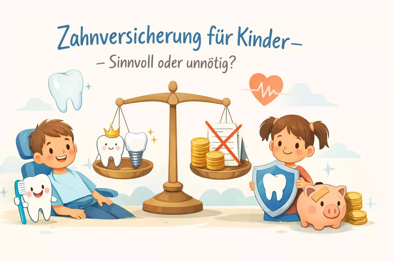 Zahnversicherung für Kinder – Sinnvoll oder unnötig?