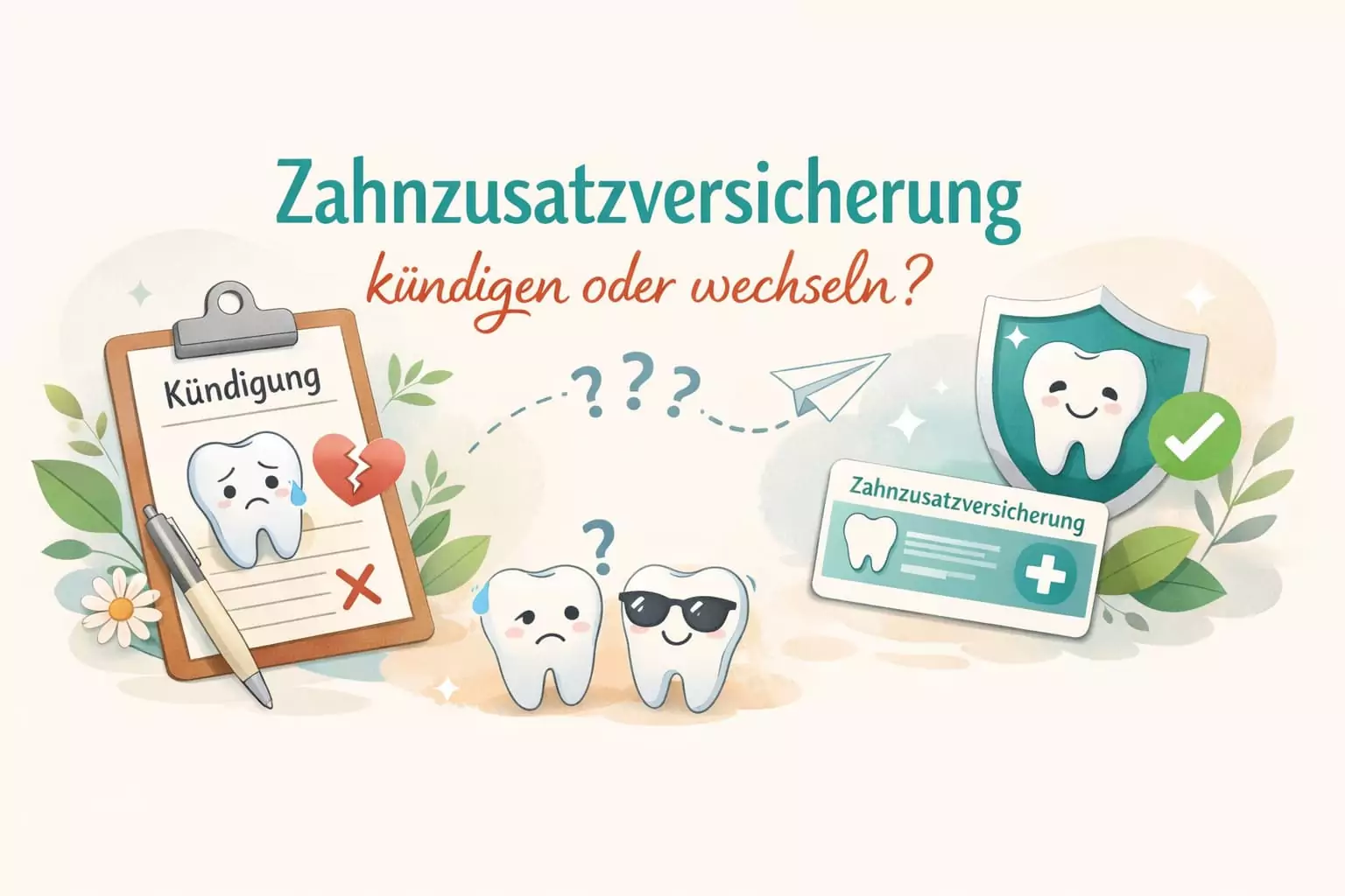 Zahnzusatzversicherung kündigen oder wechseln – sinnvoll oder nicht?