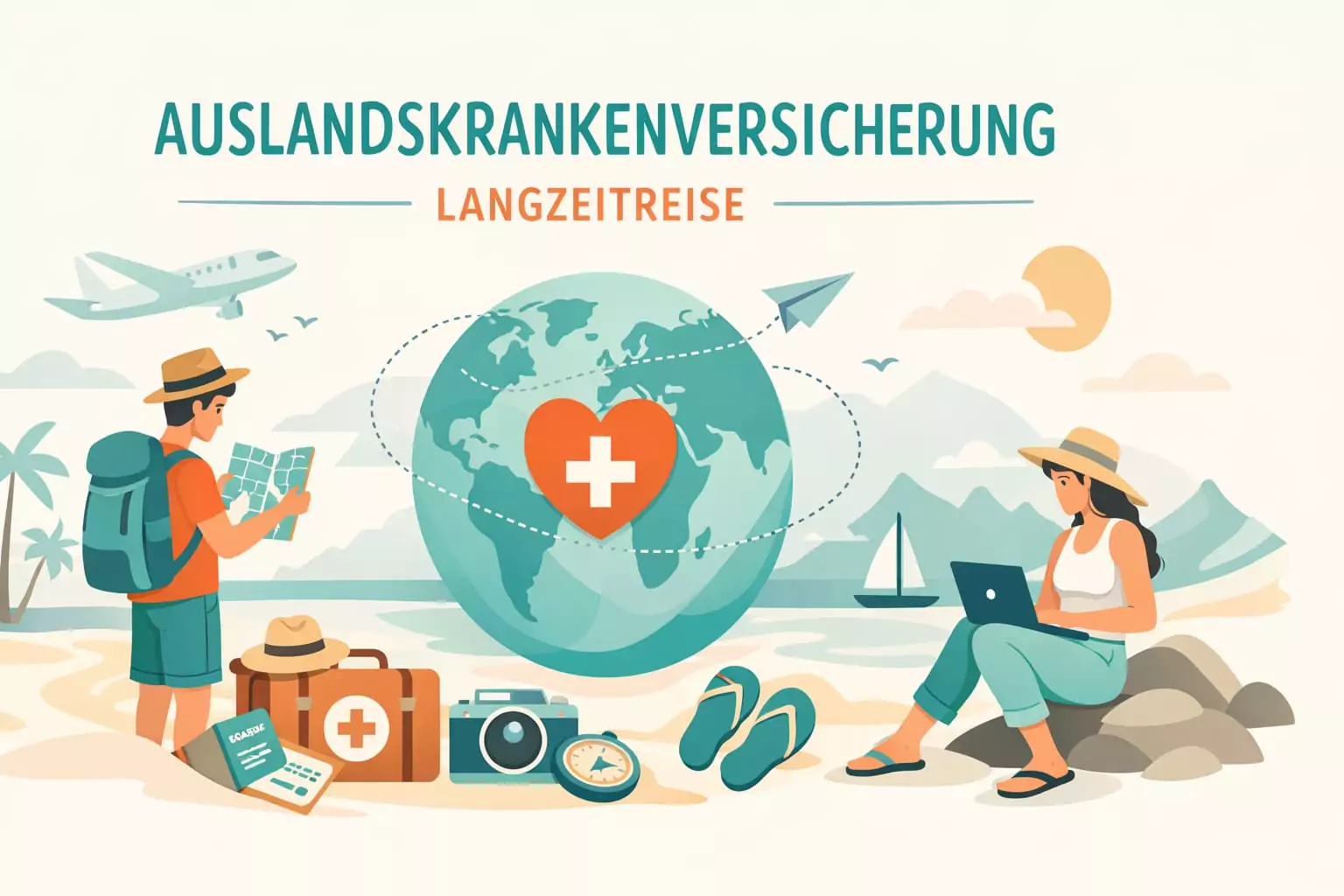 Auslandskrankenversicherung Langzeitreise verstehen
