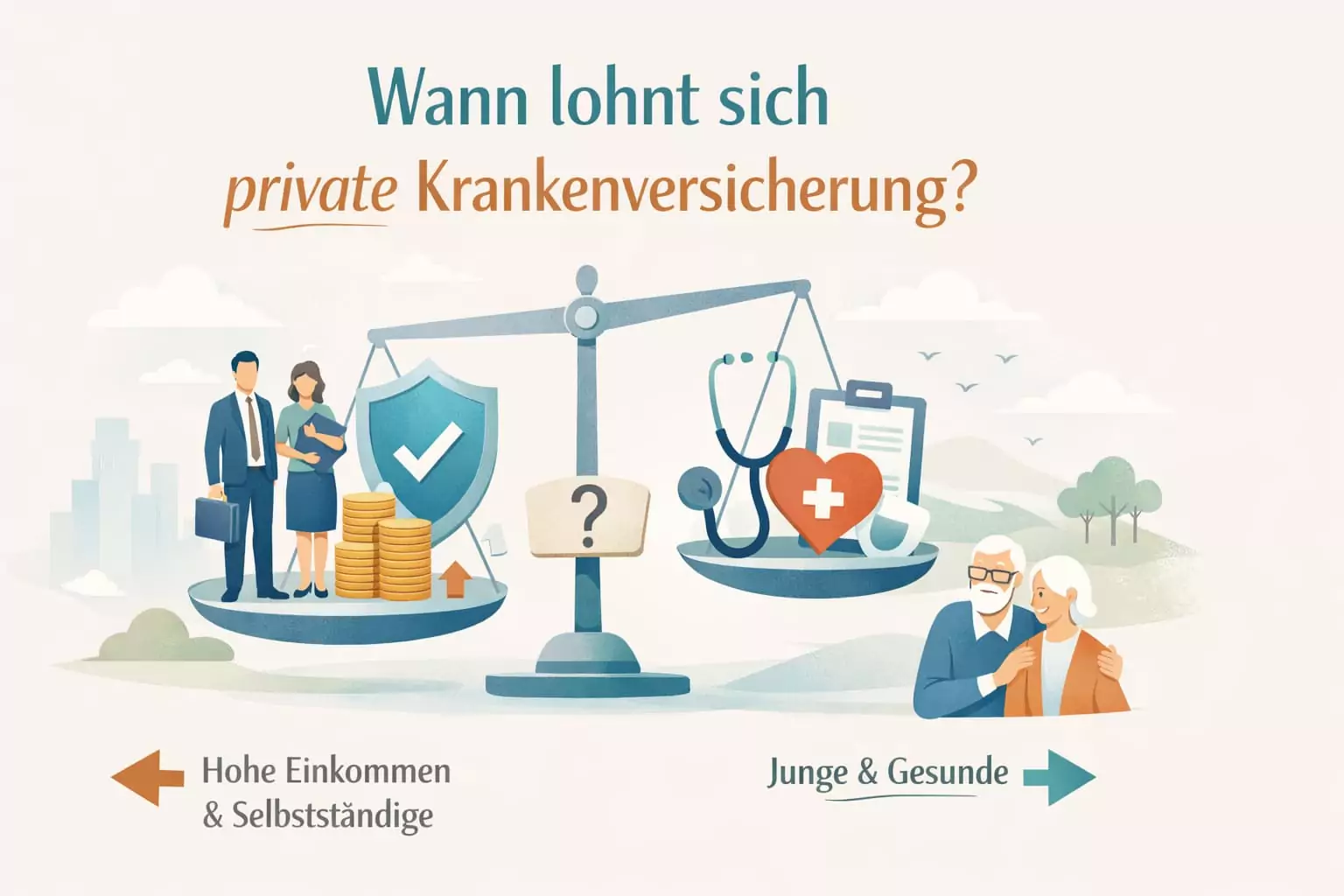 Wann lohnt sich private Krankenversicherung wirklich?